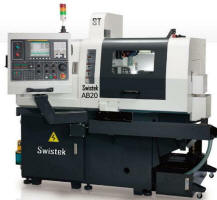 Swistek AB20 swiss type cnc lathe 20mm 7-axis