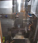 Tornos Inside view of power tools and subspindle